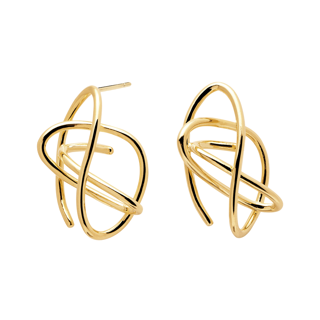 Esha gold earrings Esha gold earrings
