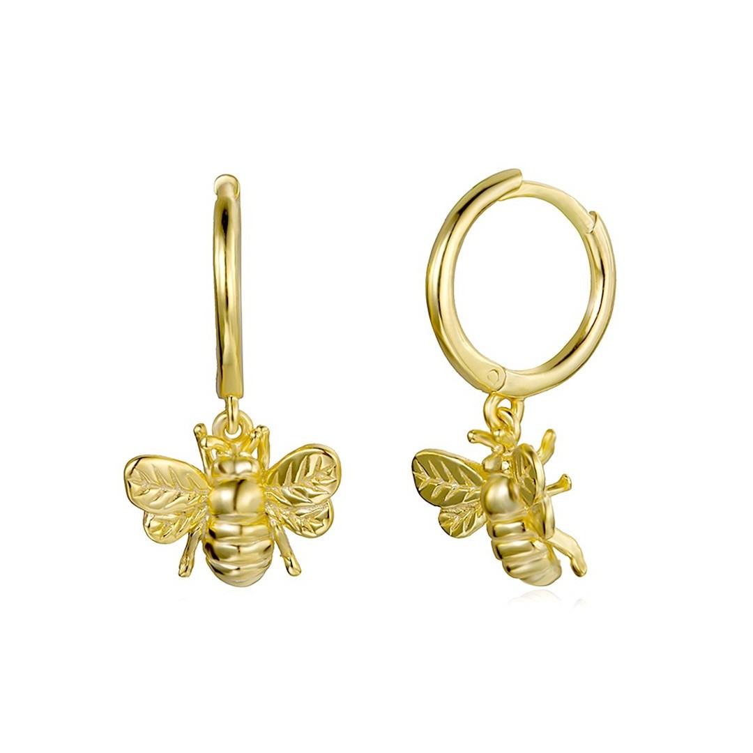 Zirconia Earring - Honey Bee Zirconia Earring - Honey Bee