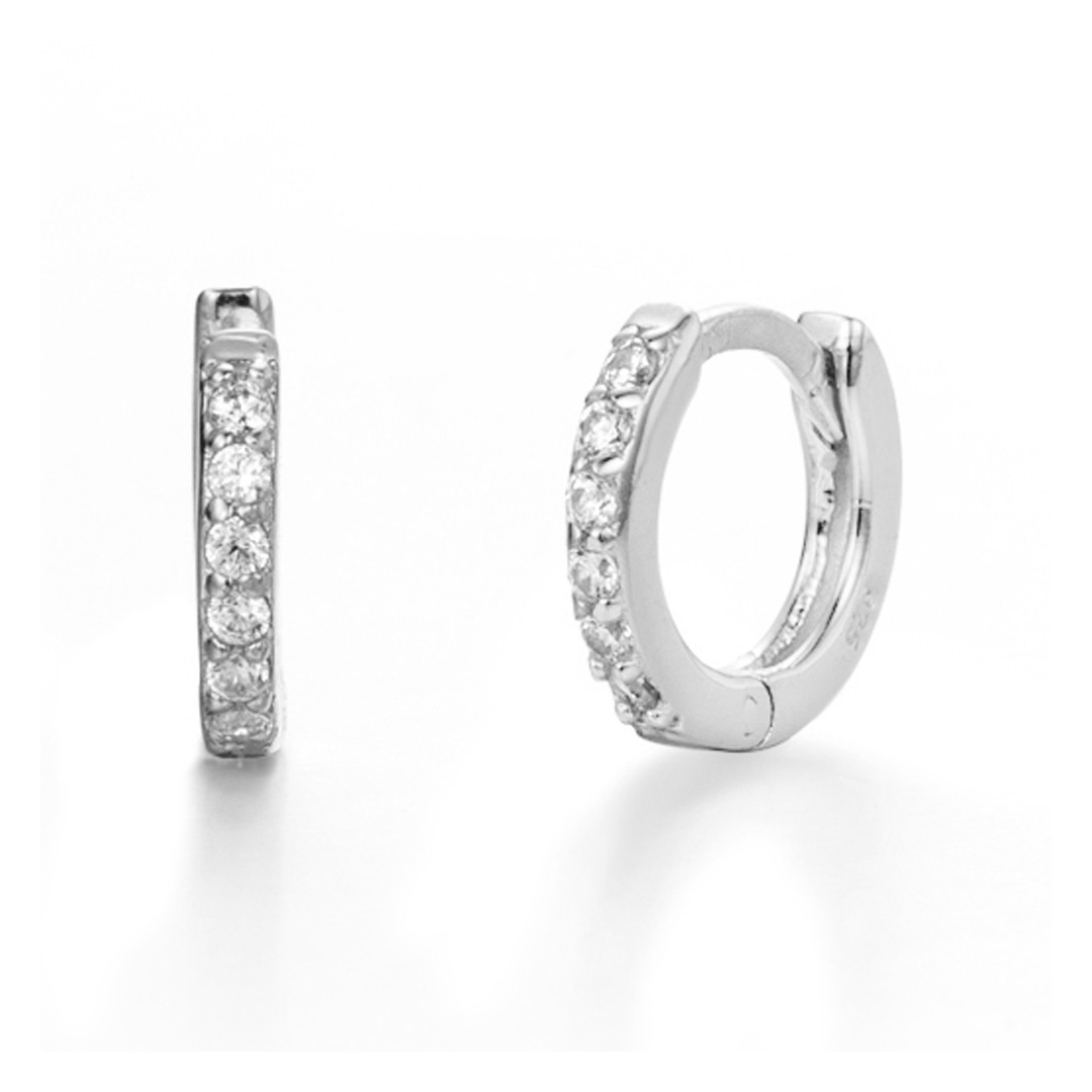 Pendientes Aro 9mm Plata 925 Pendientes Aro 9mm Plata 925