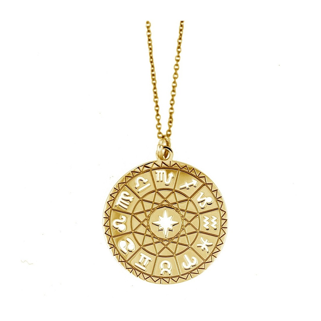Silver Necklace - Zodiac Symbol Silver Necklace - Zodiac Symbol