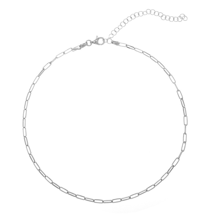Silver Necklace  - Choker