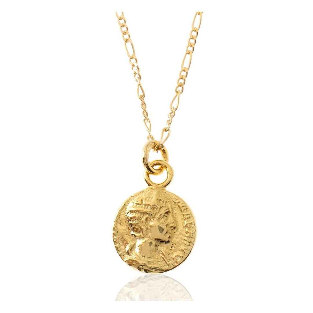 Silver Necklace - Roman Coin