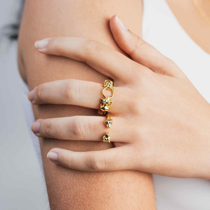 Nia Gold Ring | GiB Jewels